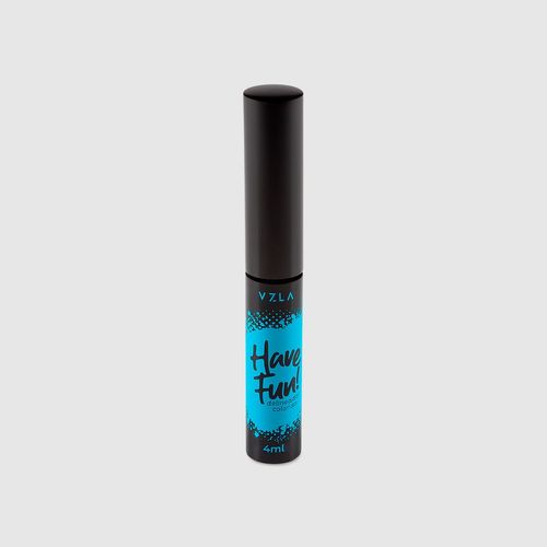 delineador líquido azul
