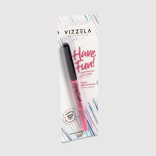 lapiseira para olhos colorida have fun - vizzela rosa