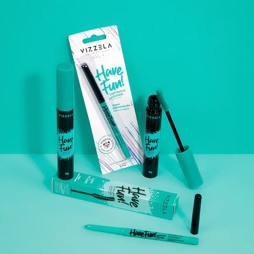 lapiseira para olhos colorida have fun - vizzela verde