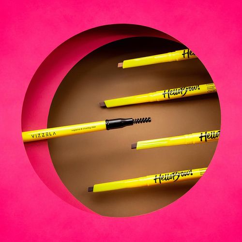 Lapiseira para sobrancelhas hello brow – vizzela cor 03