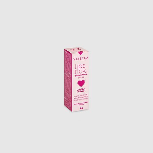 Batom Bala Cor 05 - Livre - Vizzela