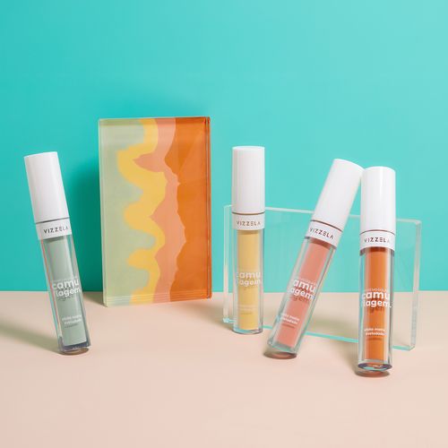 Corretivo Camuflagem – Laranja - Vizzela