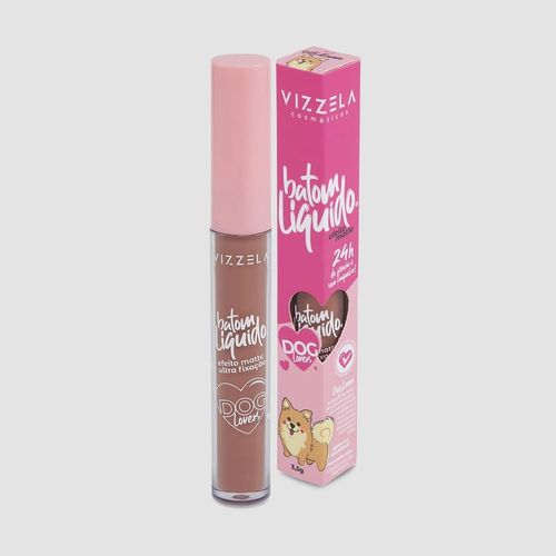 Batom Líquido Vizzela - Cor 01 Spitz Alemão