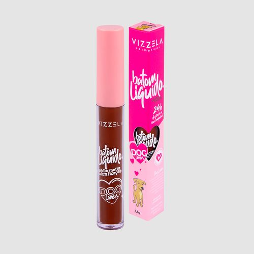 Batom Líquido Vizzela - Cor 20 Caramelo