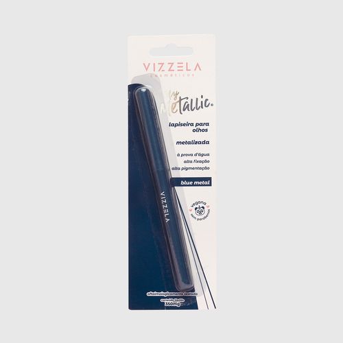 Lapiseira para olhos My Mettalic Blue Metal - Vizzela