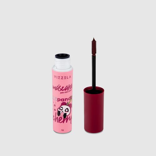 Máscara Para Cílios Bordô - No Panda Cherry - Vizzela