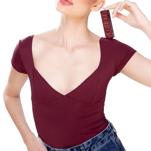 Combo Blusa Vivy + Blush Stick Red Mocha Vizzela + La's